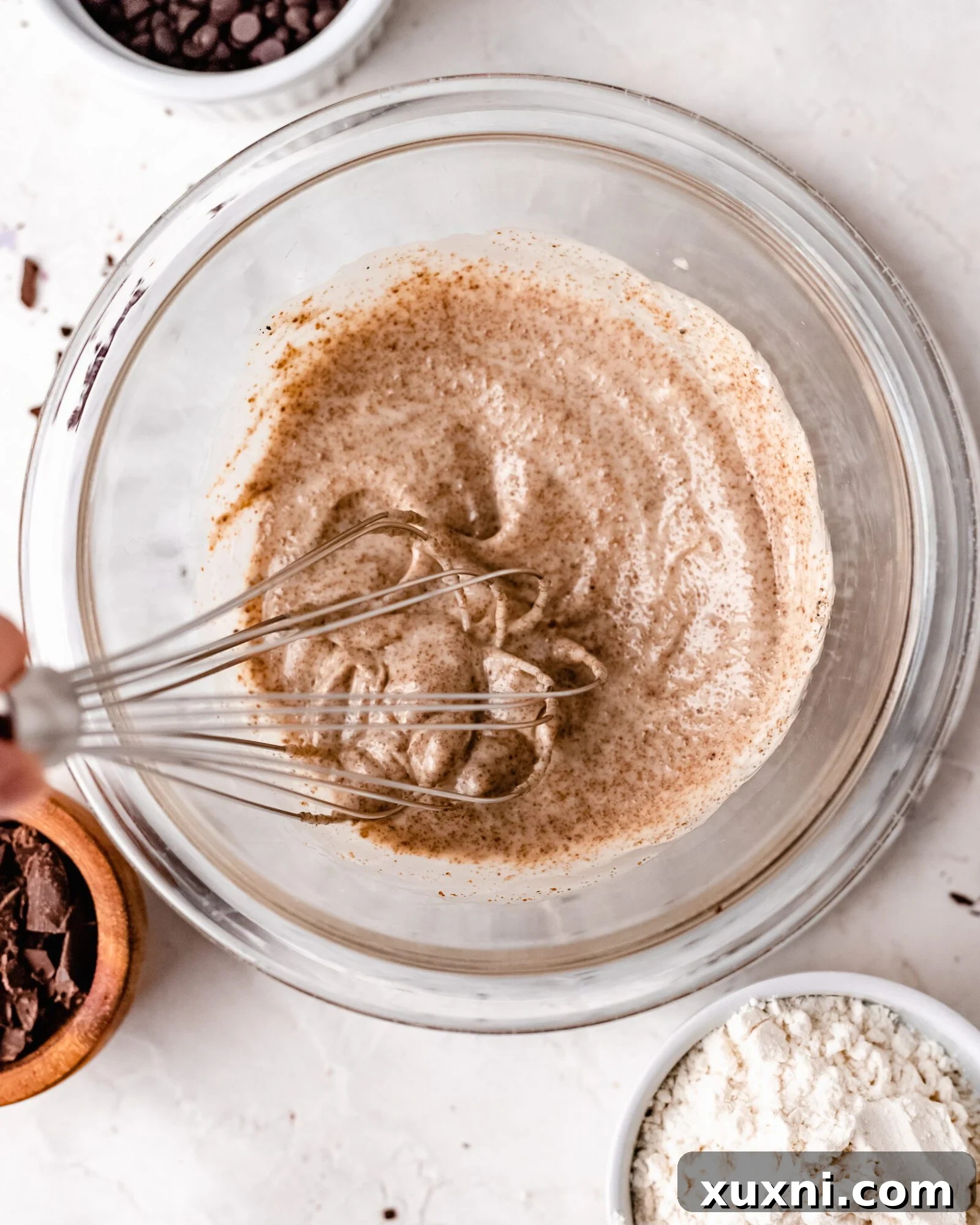 Easy Wholesome Gluten Free Edible Cookie Dough 7 making single serving cookie dough