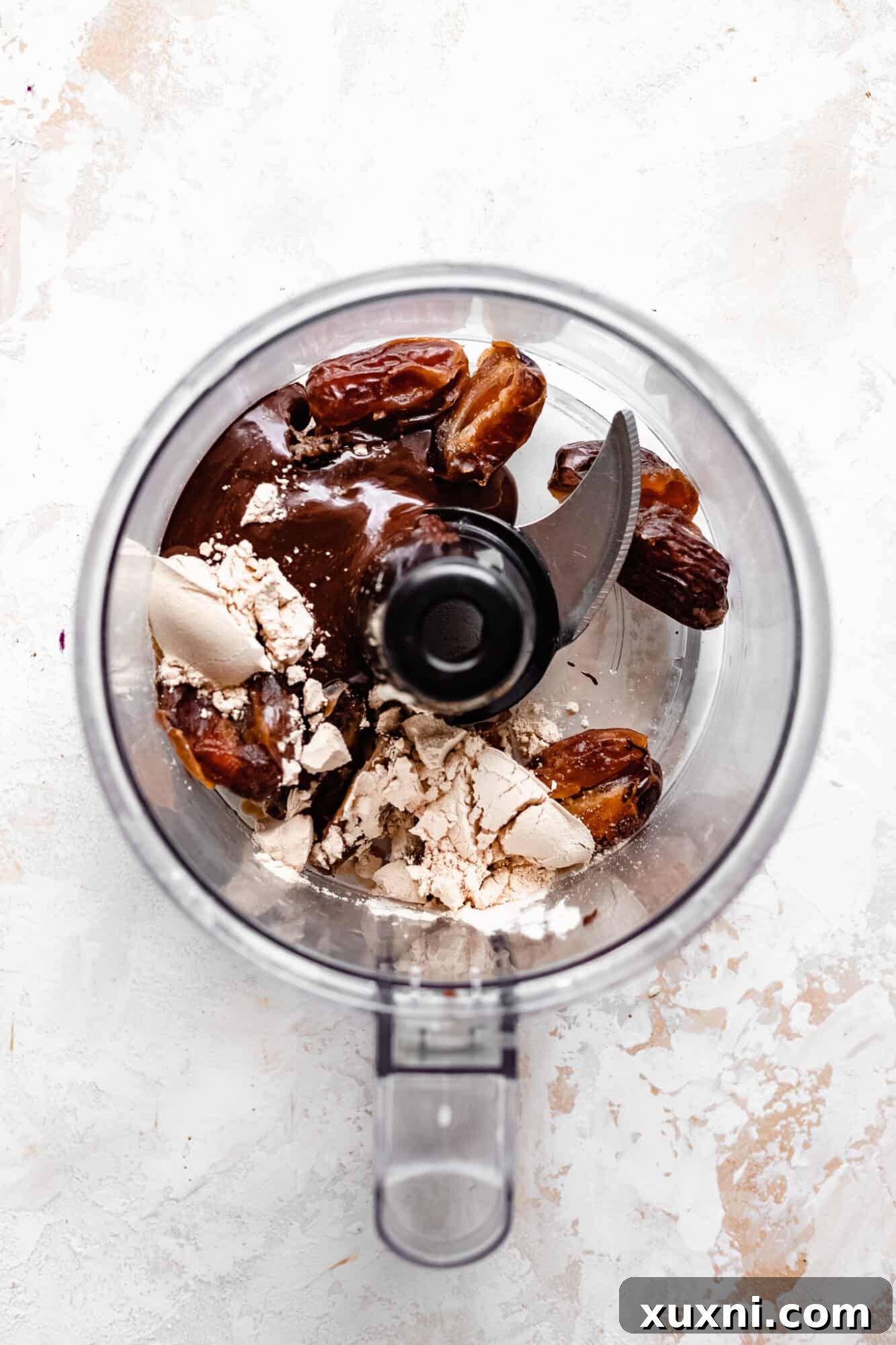 ingredients in food processor