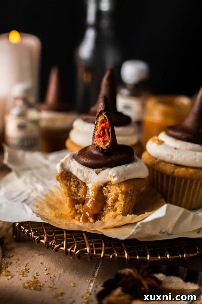 Gryffindor sorting hat cupcake