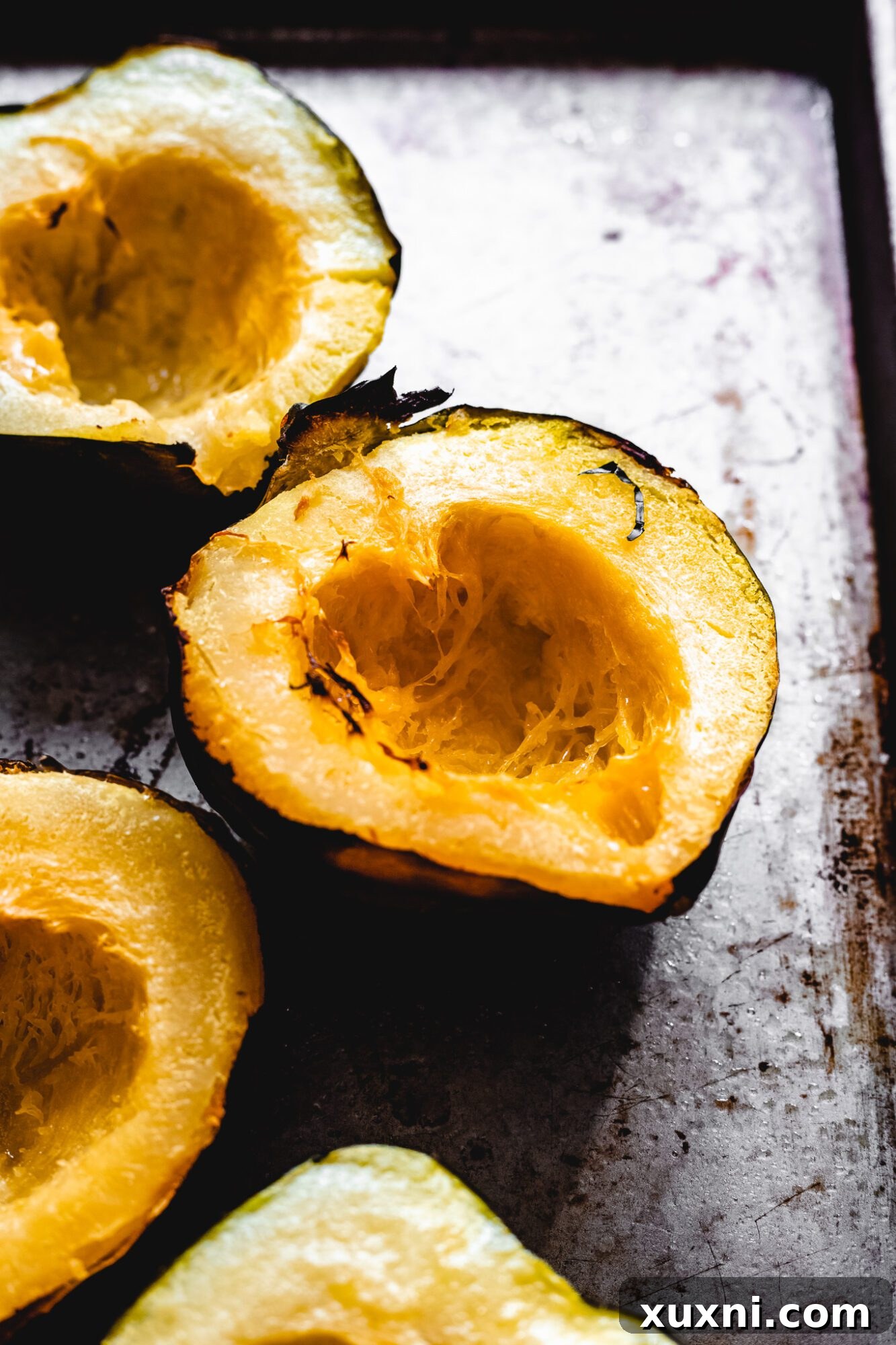 Plant-Powered Lentil Quinoa Stuffed Acorn Squash 4 roasted acorn squash