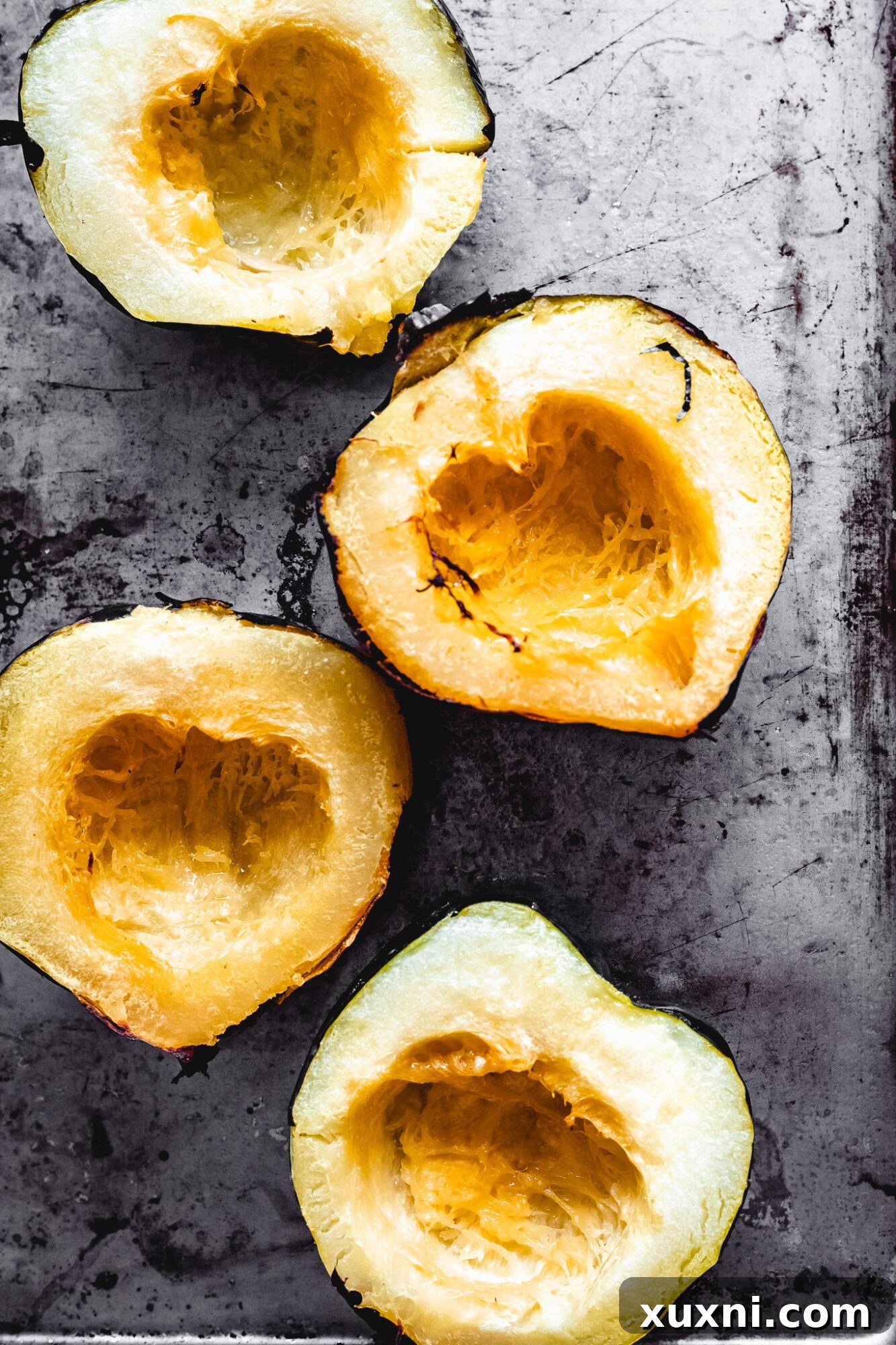 Plant-Powered Lentil Quinoa Stuffed Acorn Squash 5 roasted acorn squash halves