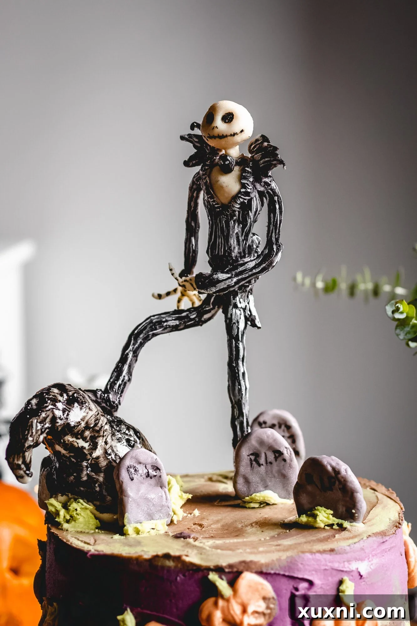 jack skellington cake topper