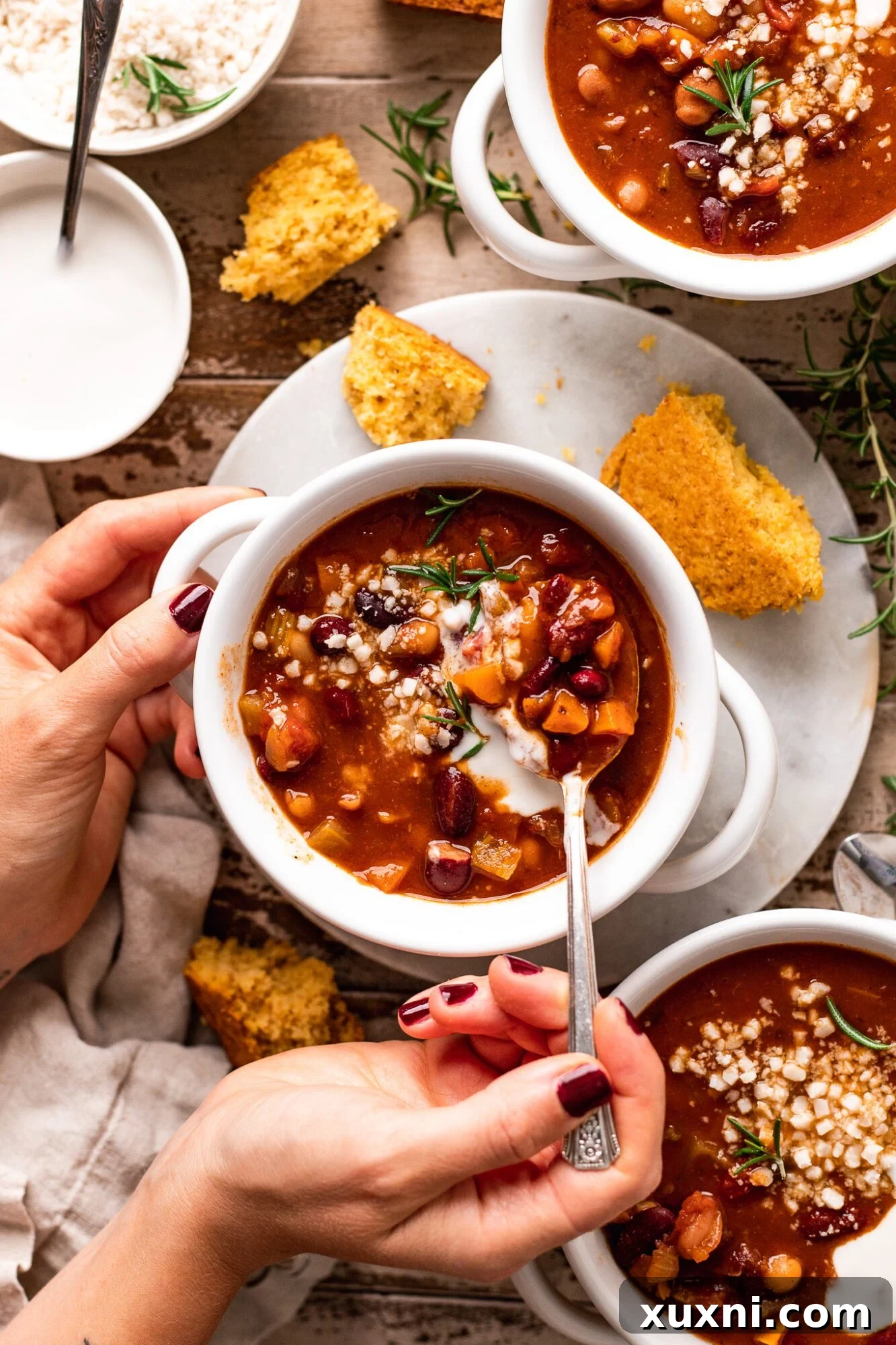 Vegan Chili Even Meat-Lovers Crave 7 best ever vegan chili with cornbread