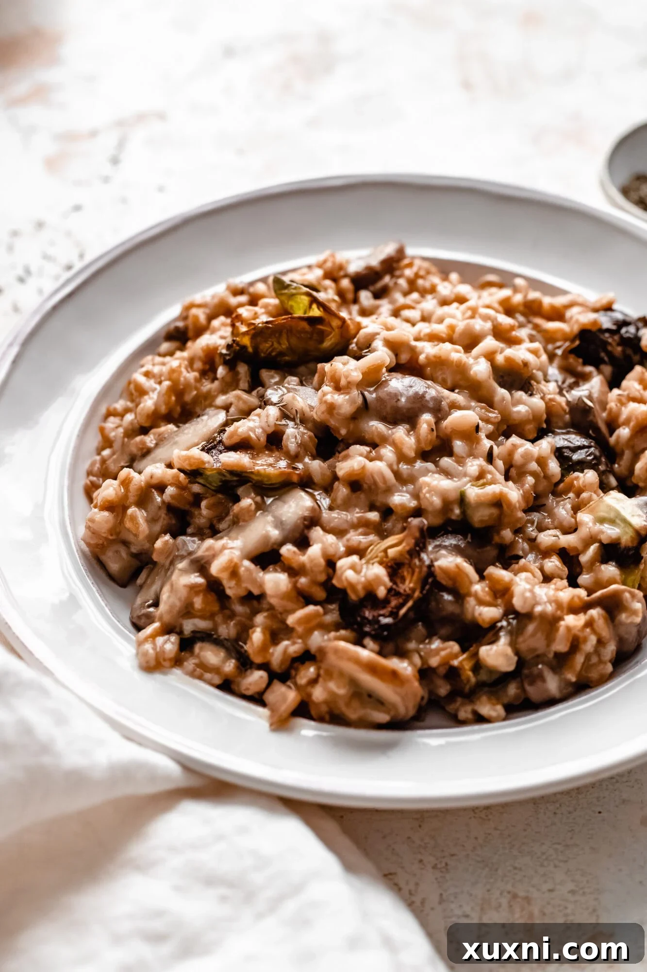super creamy vegan risotto