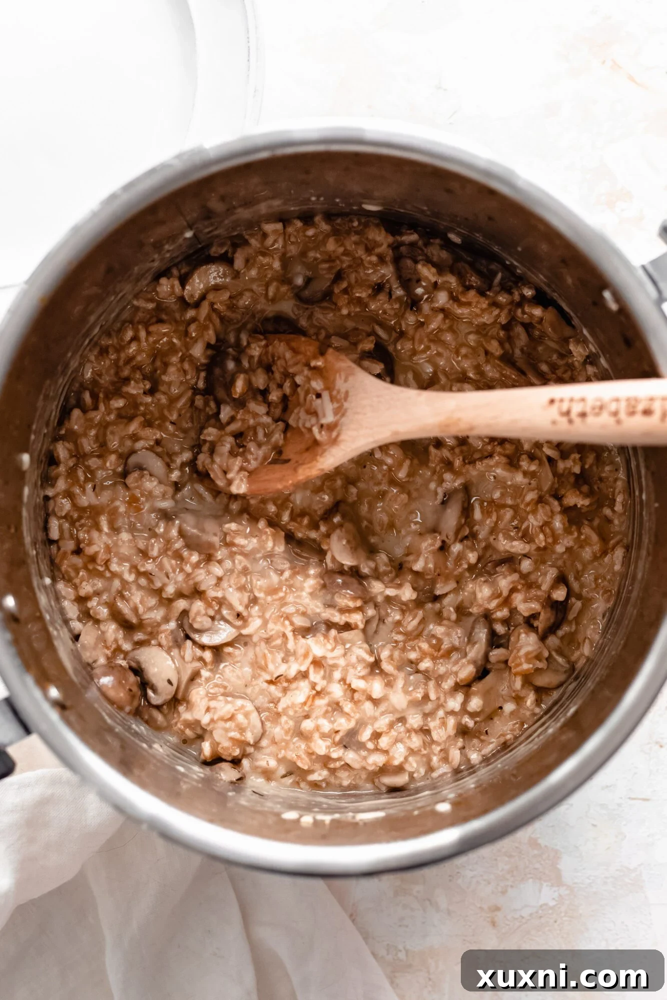 instant pot vegan risotto