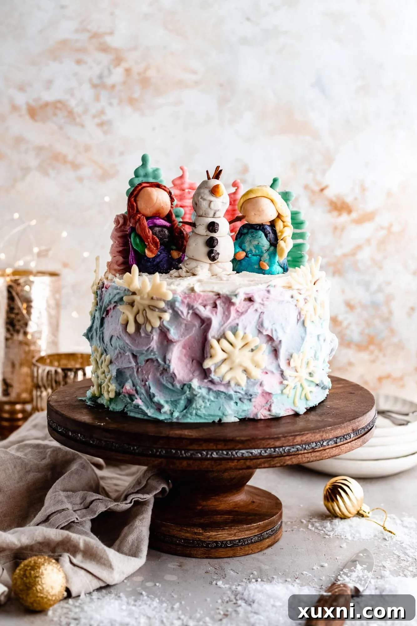 Disney's Frozen Cake Recipe (Vegan!)