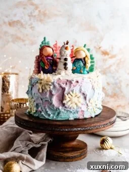 Disney's Frozen Cake Recipe (Vegan!)