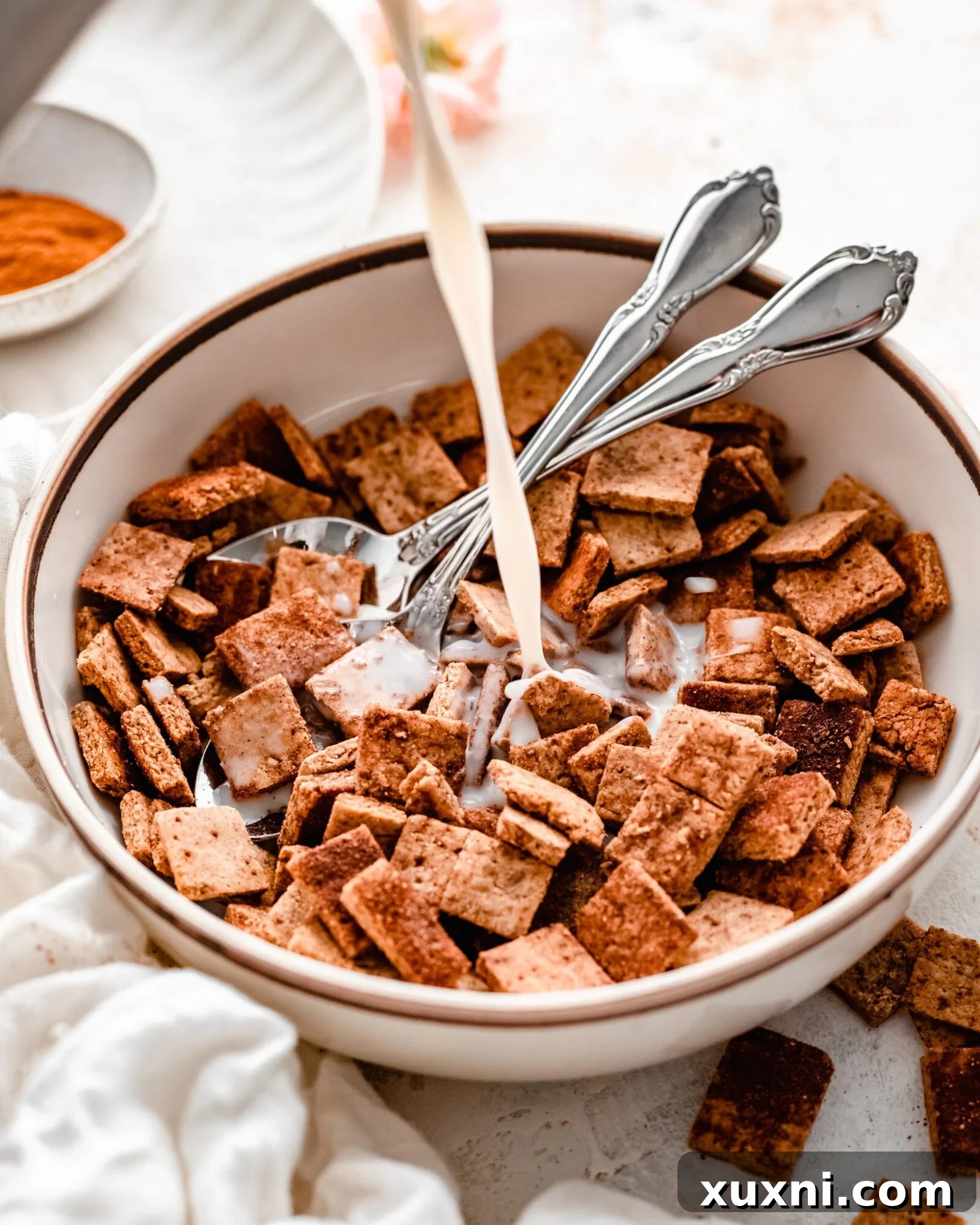 Homemade Cinnamon Toast Crunch (Vegan + Gluten Free!)