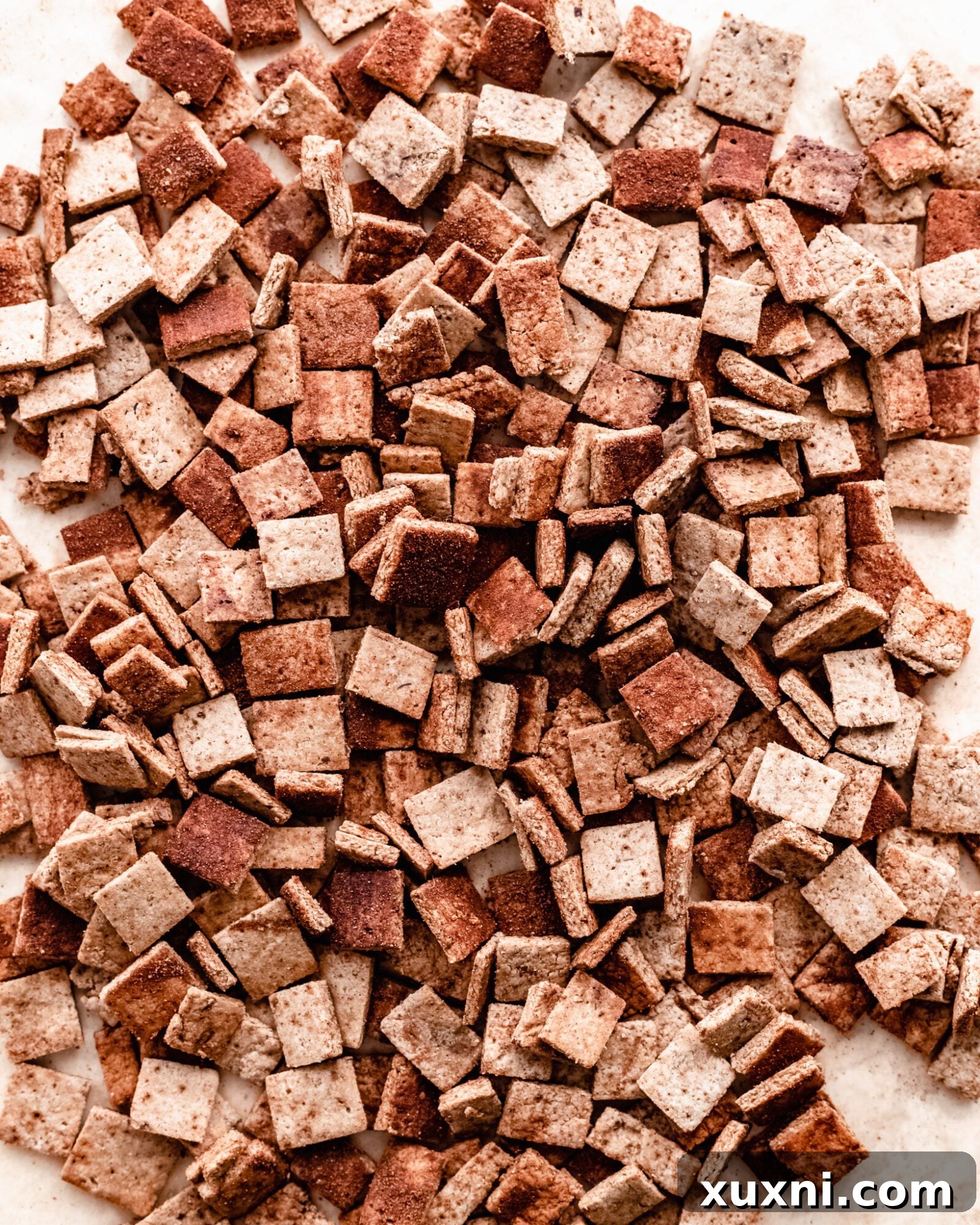 baked vegan cinnamon toast crunch