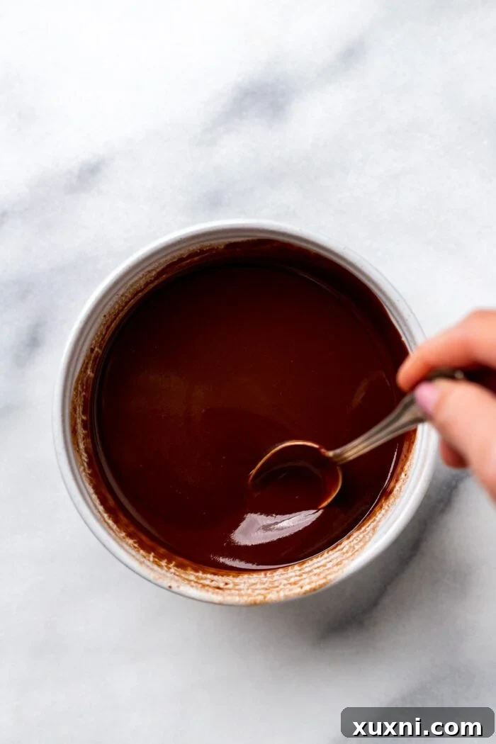 mixed vegan chocolate ganache