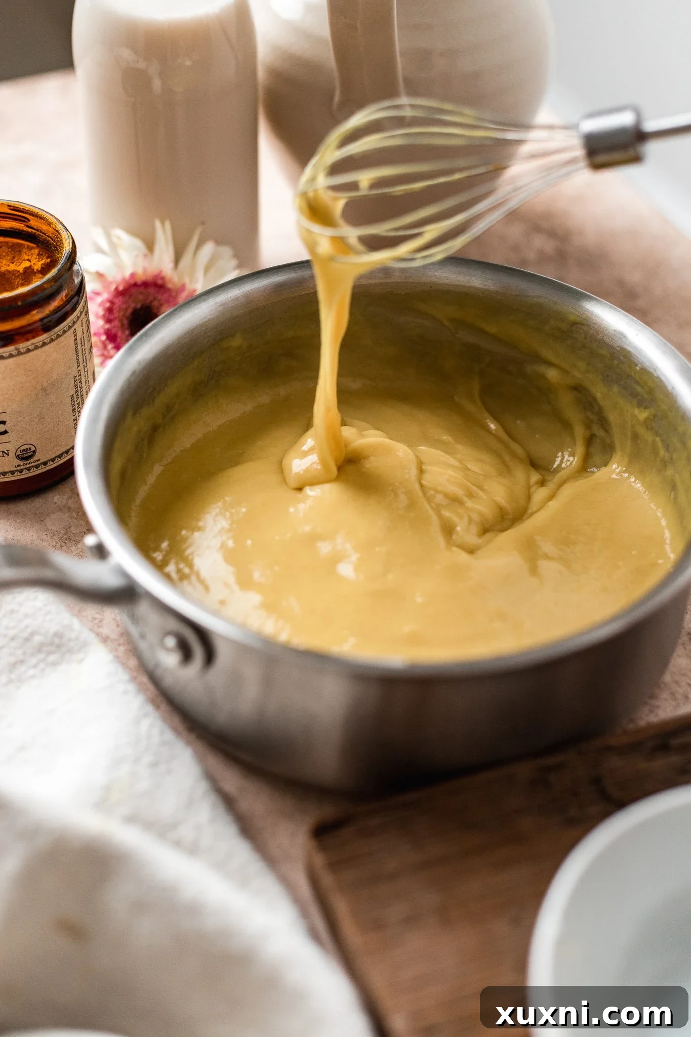 how to make vegan banana cream pie