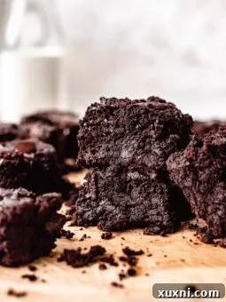 healthy zucchini brownies