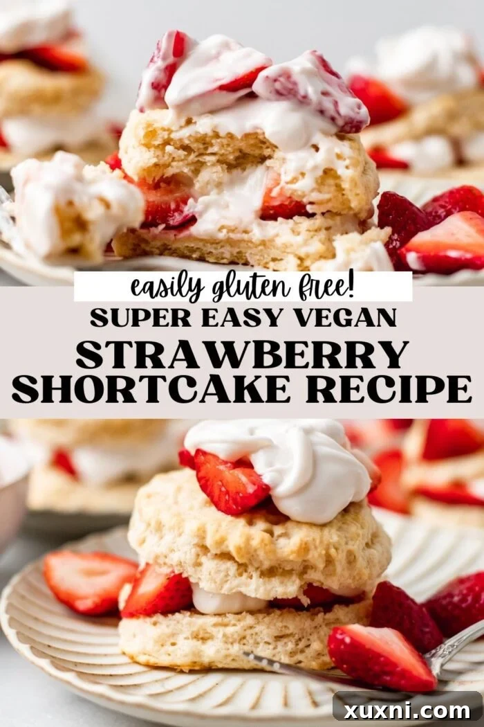 strawberry shortcake Pinterest pin