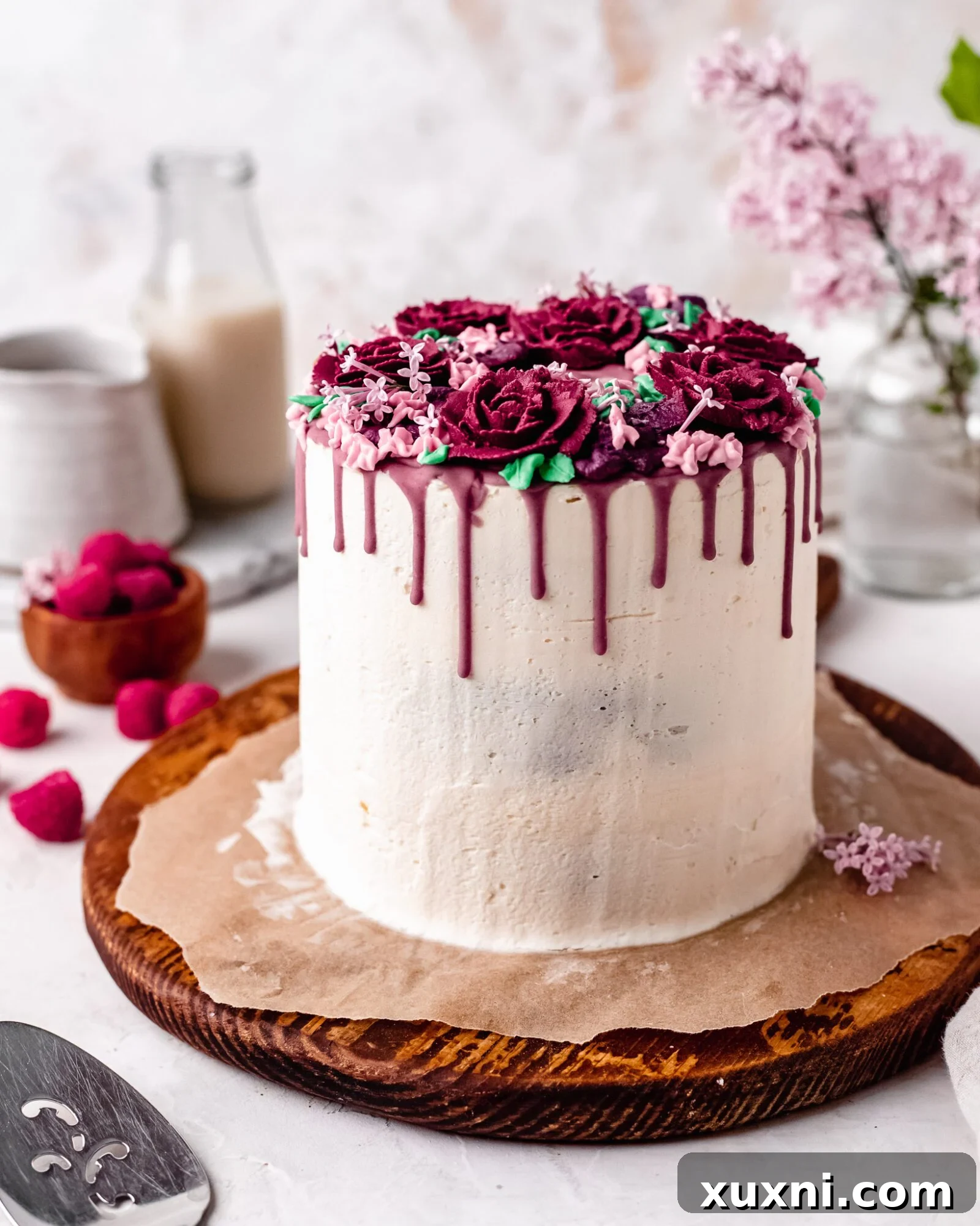 vegan white chocolate buttercream