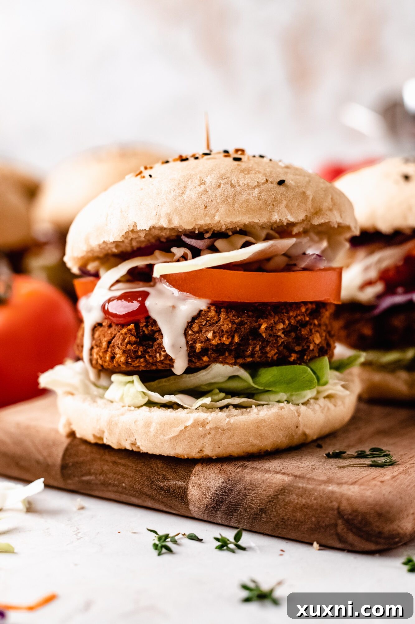 Fluffy Vegan Brioche Buns Gluten Free Friendly 3 vegan burger