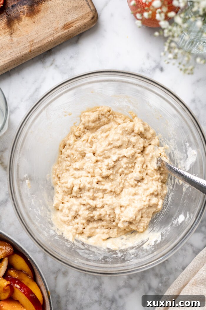 biscuit dough in a bowl