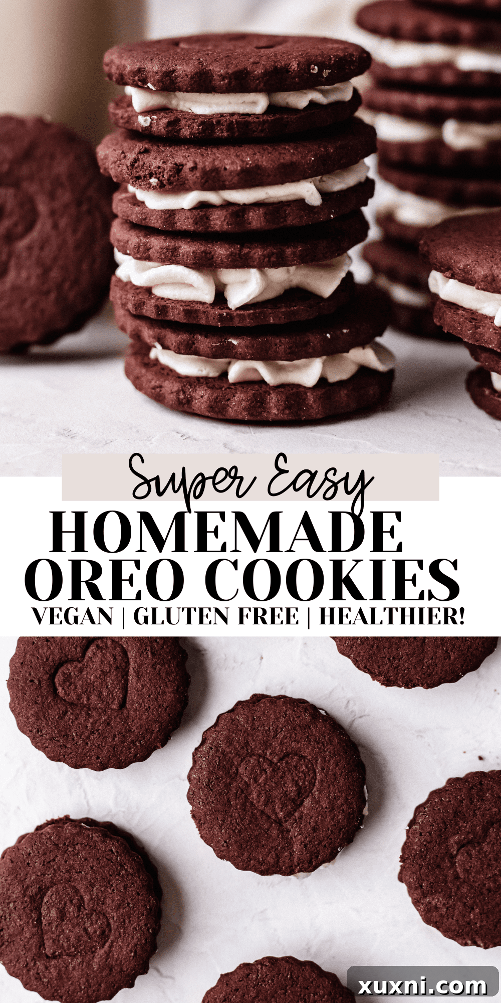 Best Easy Homemade Oreos (Vegan + Gluten Free!)
