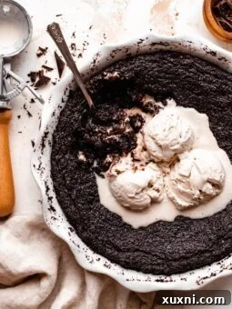 Best Ever Easy Skillet Brownie (Vegan + Gluten Free)