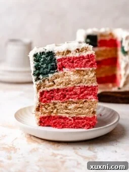 How to make an American Flag Cake (Vegan!)