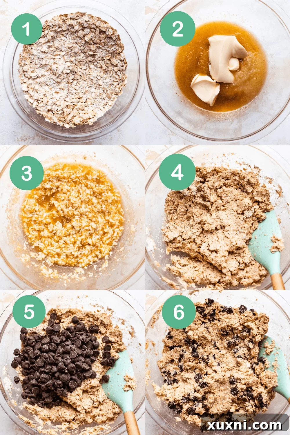 how to make oatmeal chocolate chip bars