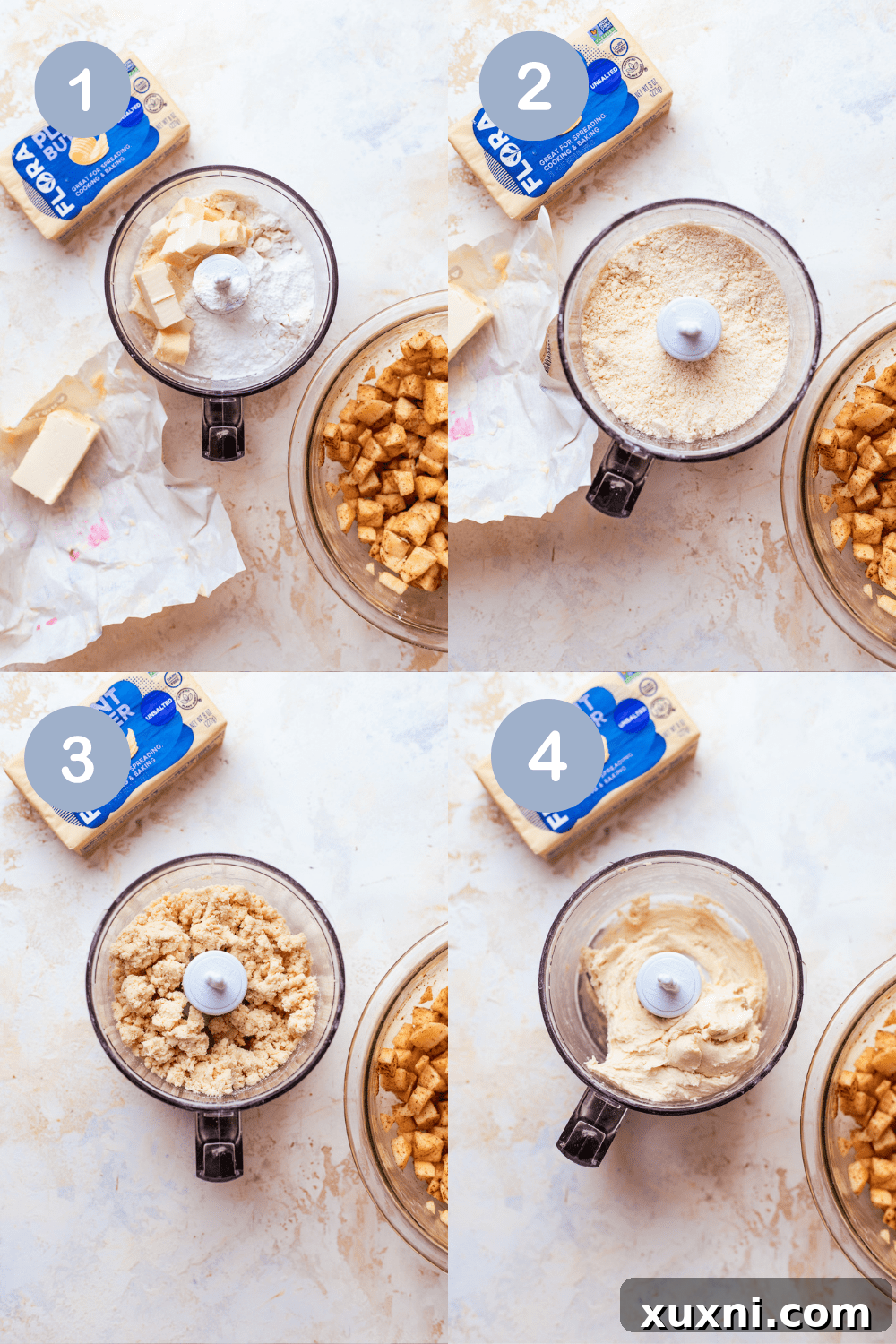 Quick and Easy Vegan Gluten Free Mini Apple Pies 4 how to make vegan pie crust