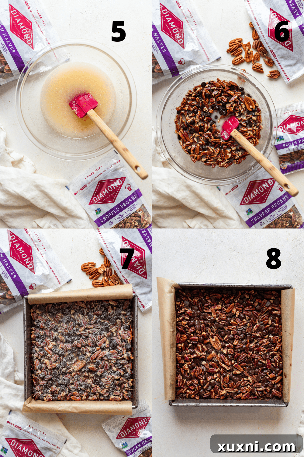 how to make pecan pie bars