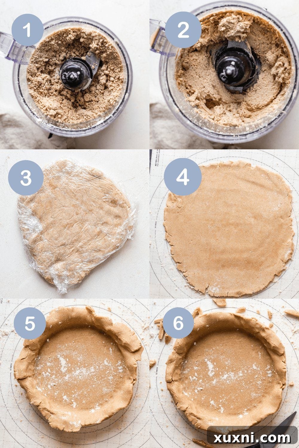 how to make a gluten free vegan pie crust