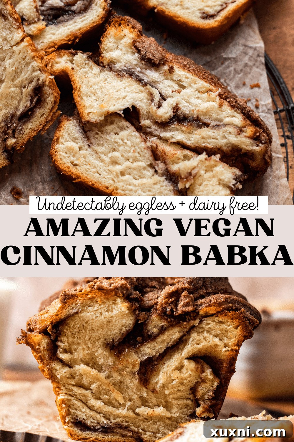 Pillowy Soft Cinnamon Vegan Babka Recipe 10 Amazing Cinnamon Crunch Vegan Babka (Eggless!)