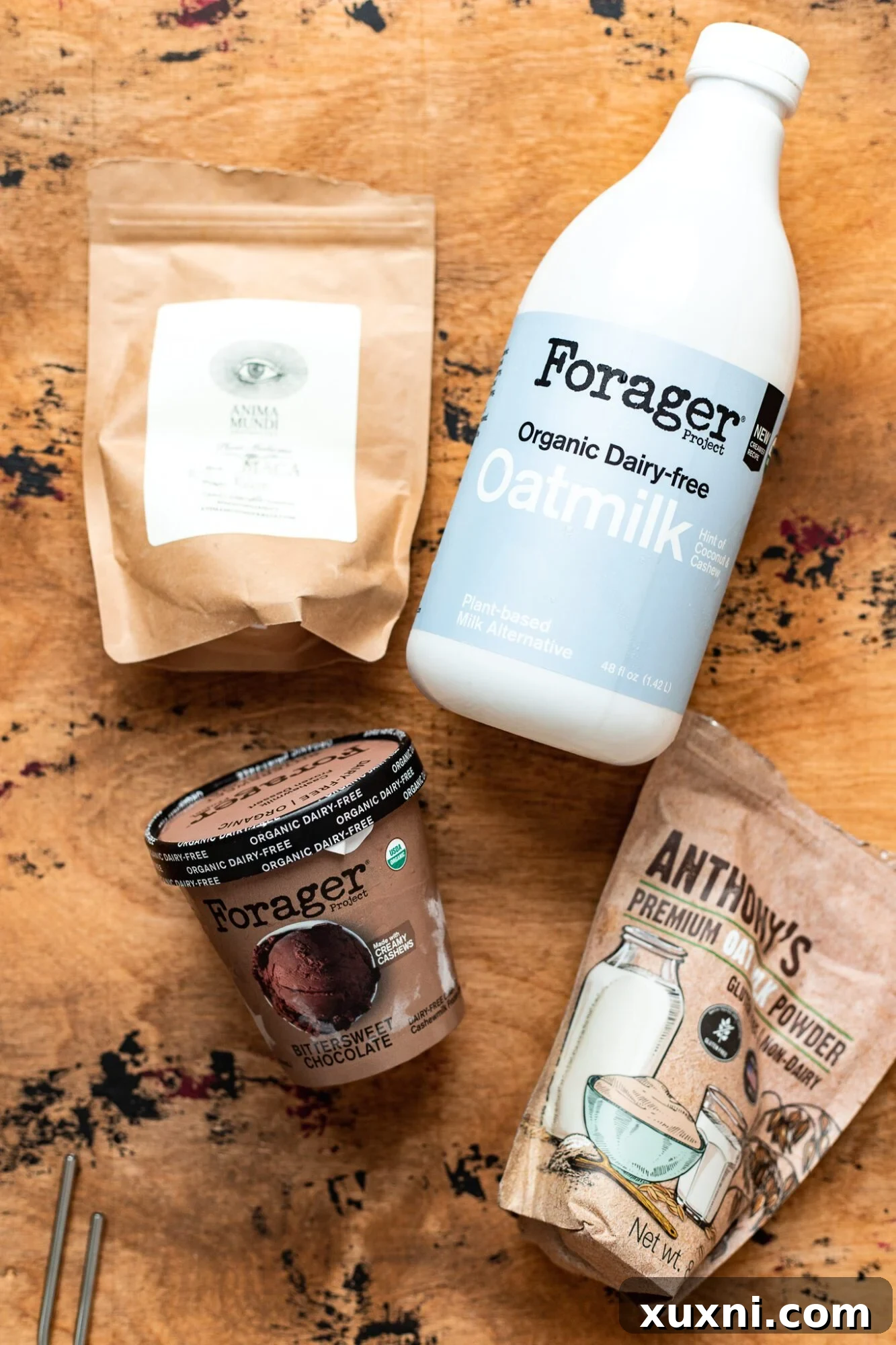 vegan malted milkshake ingredients