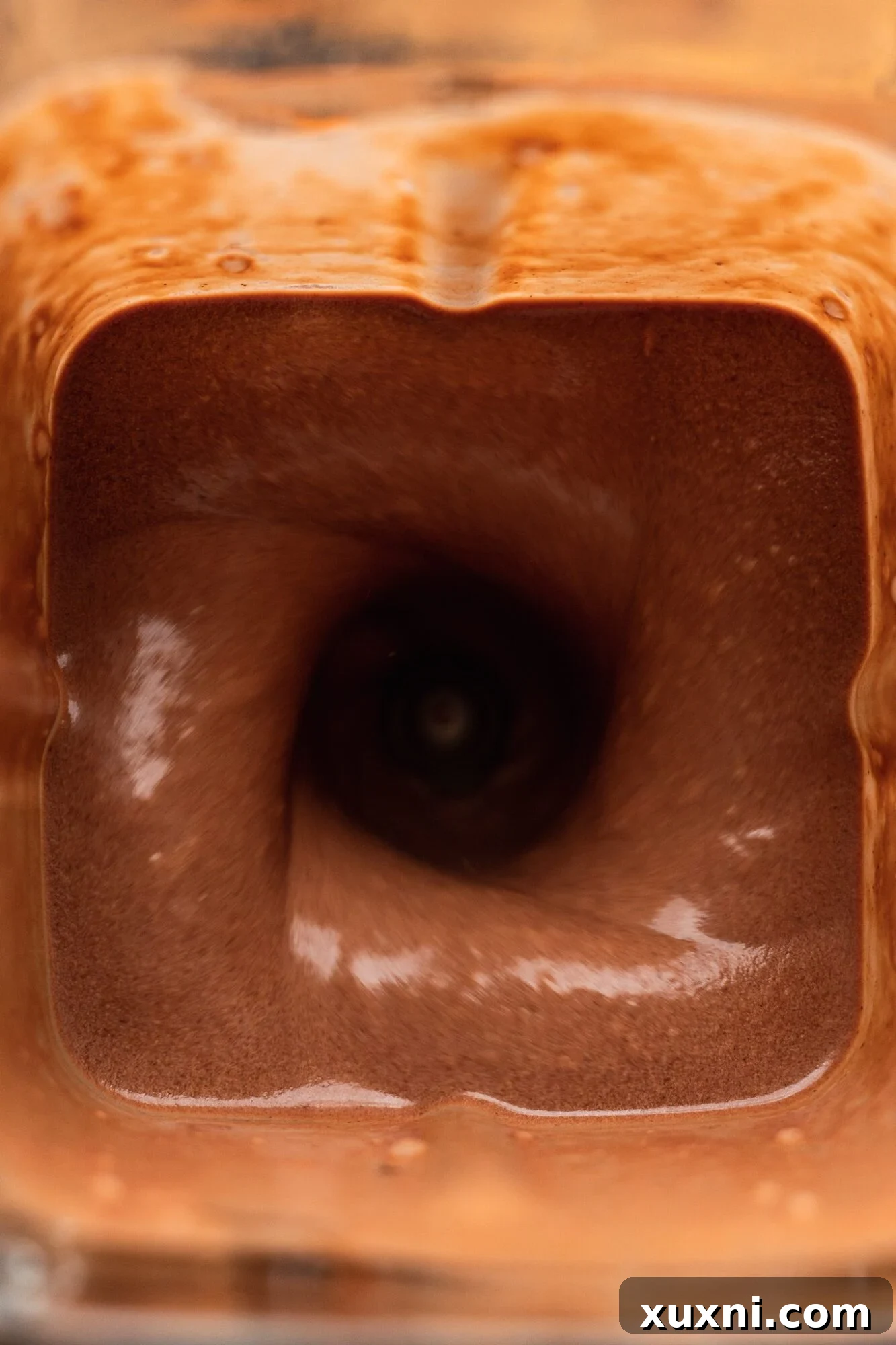 blended vegan milkshake