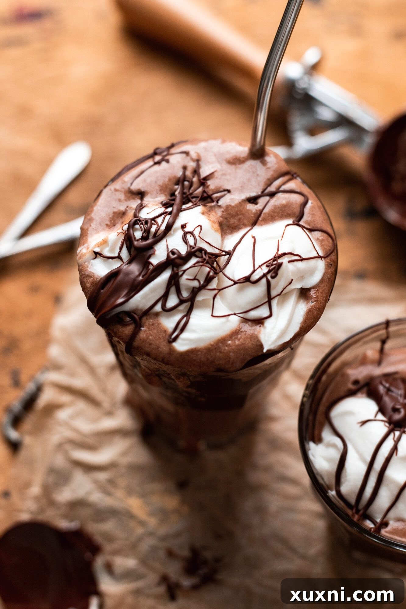 vegan malted milkshake 