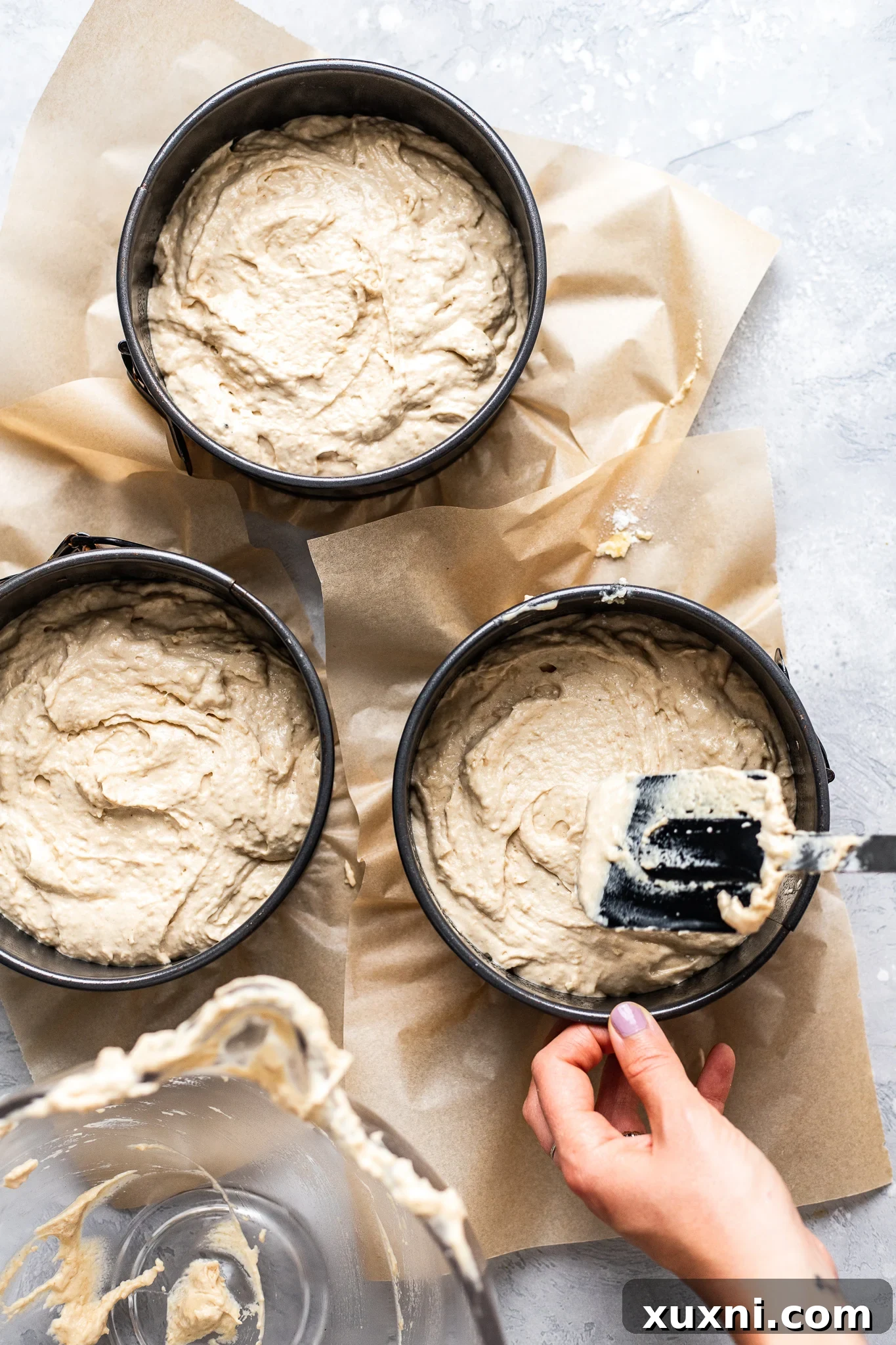 cookie butter cake pans