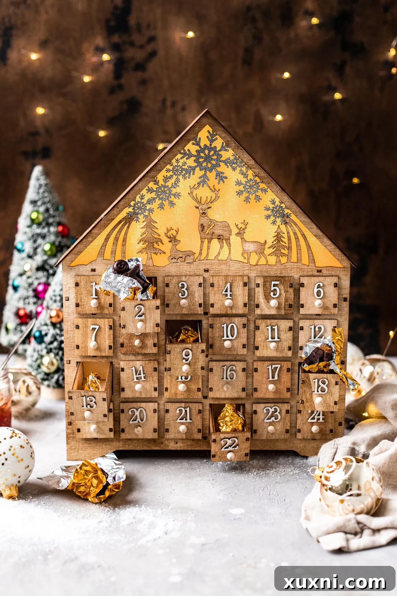 Homemade Vegan Advent Calendar (Dairy Free!) - Delicious and Easy DIY Chocolate Countdown