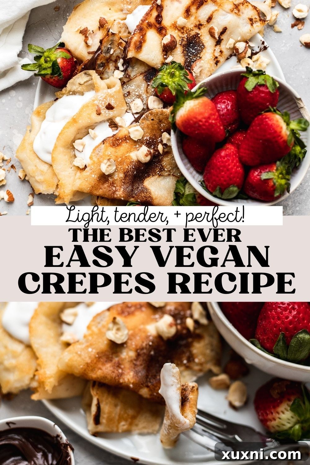 Easy Vegan Crepes Recipe