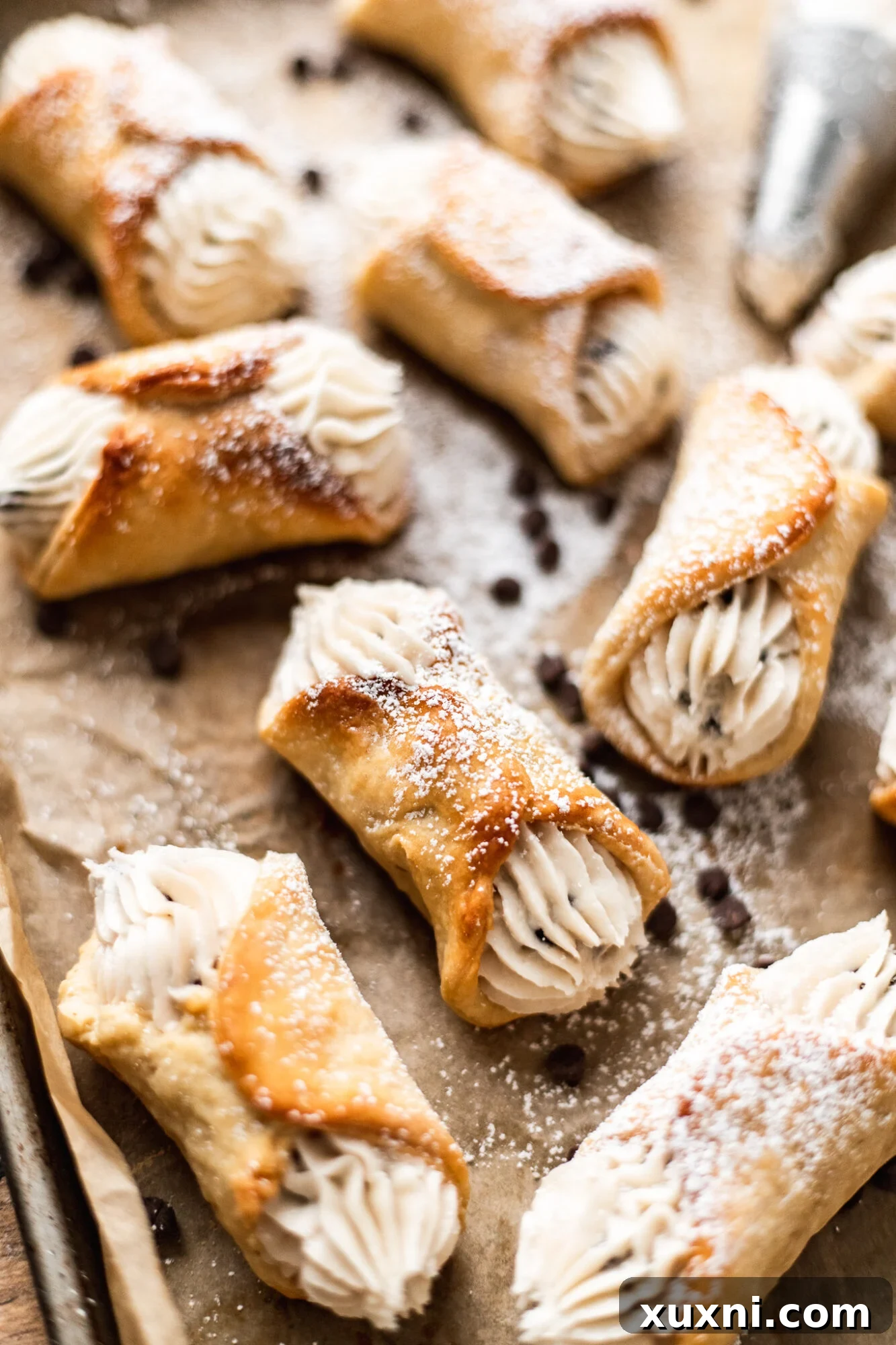 Amazing Vegan Cannoli Recipe (Baked)