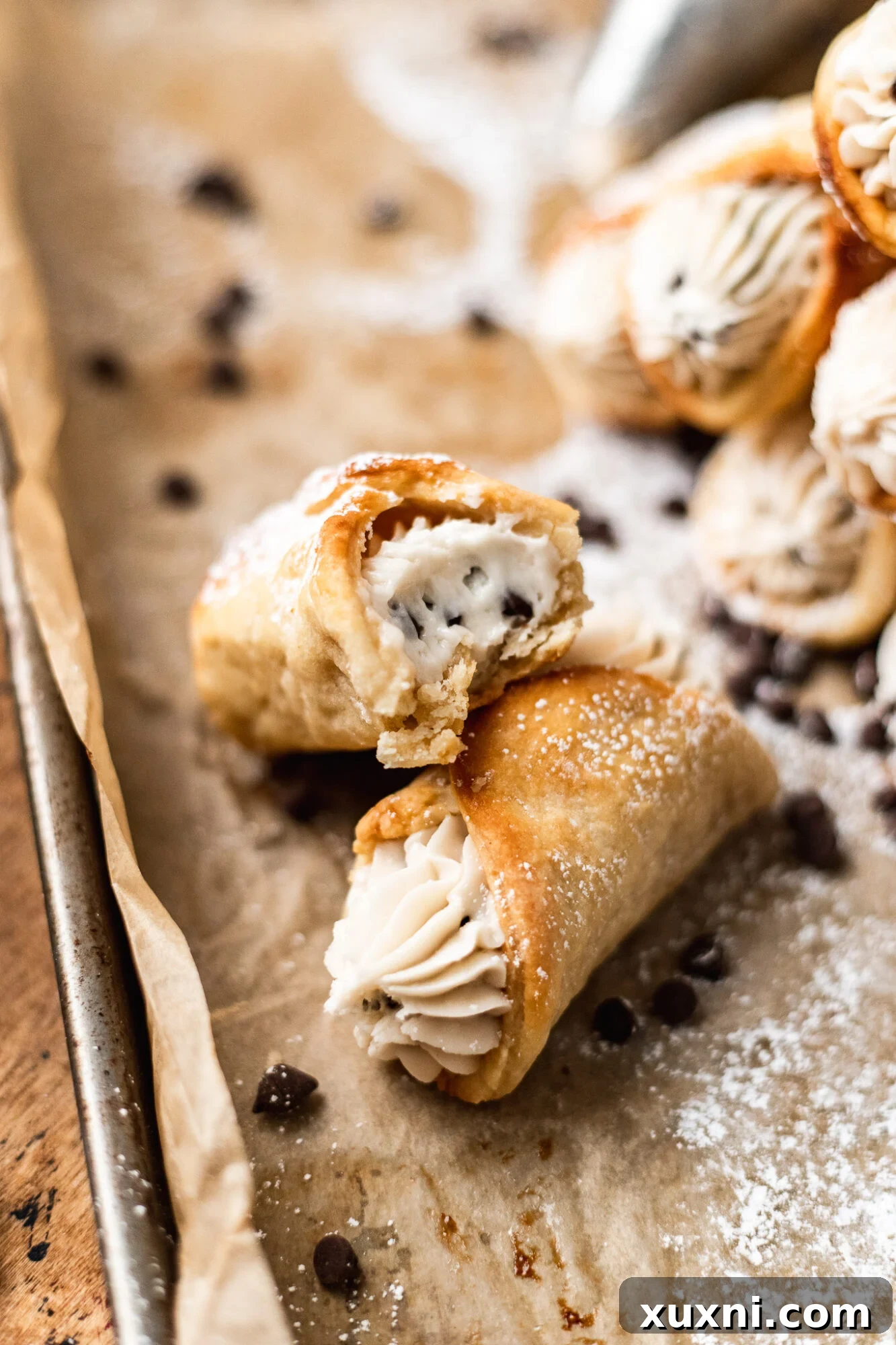 Amazing Vegan Cannoli Recipe (Baked)