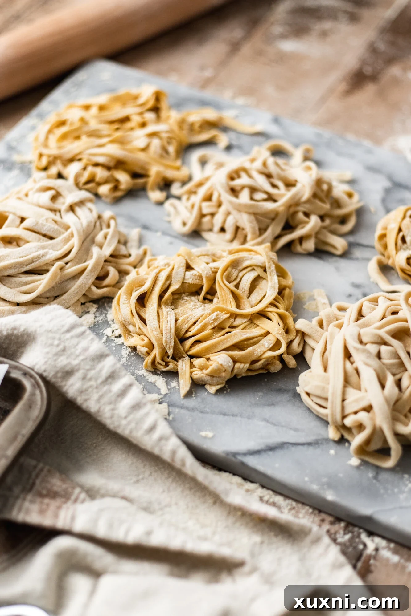 Best homemade vegan pasta dough, ready for shaping.