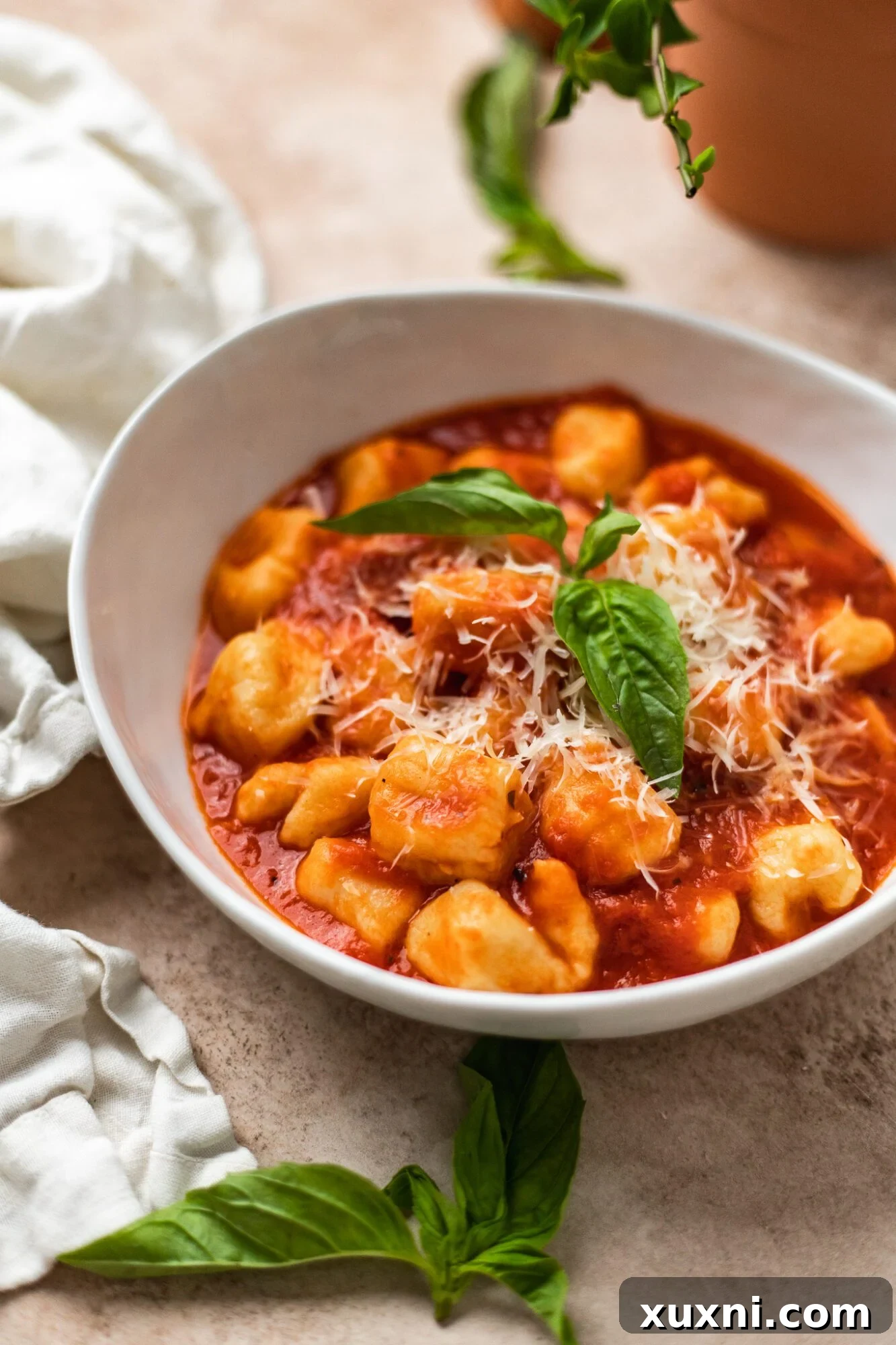 best bowl of vegan gnocchi