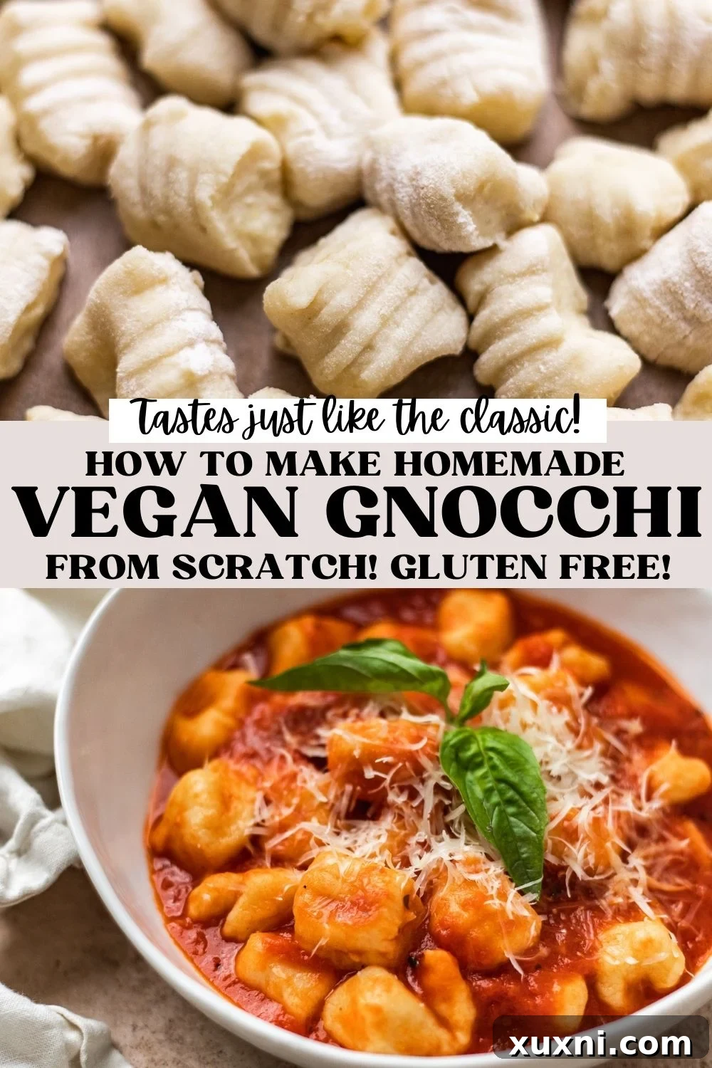 BEST Homemade Vegan Gnocchi Recipe (Gluten Free!)