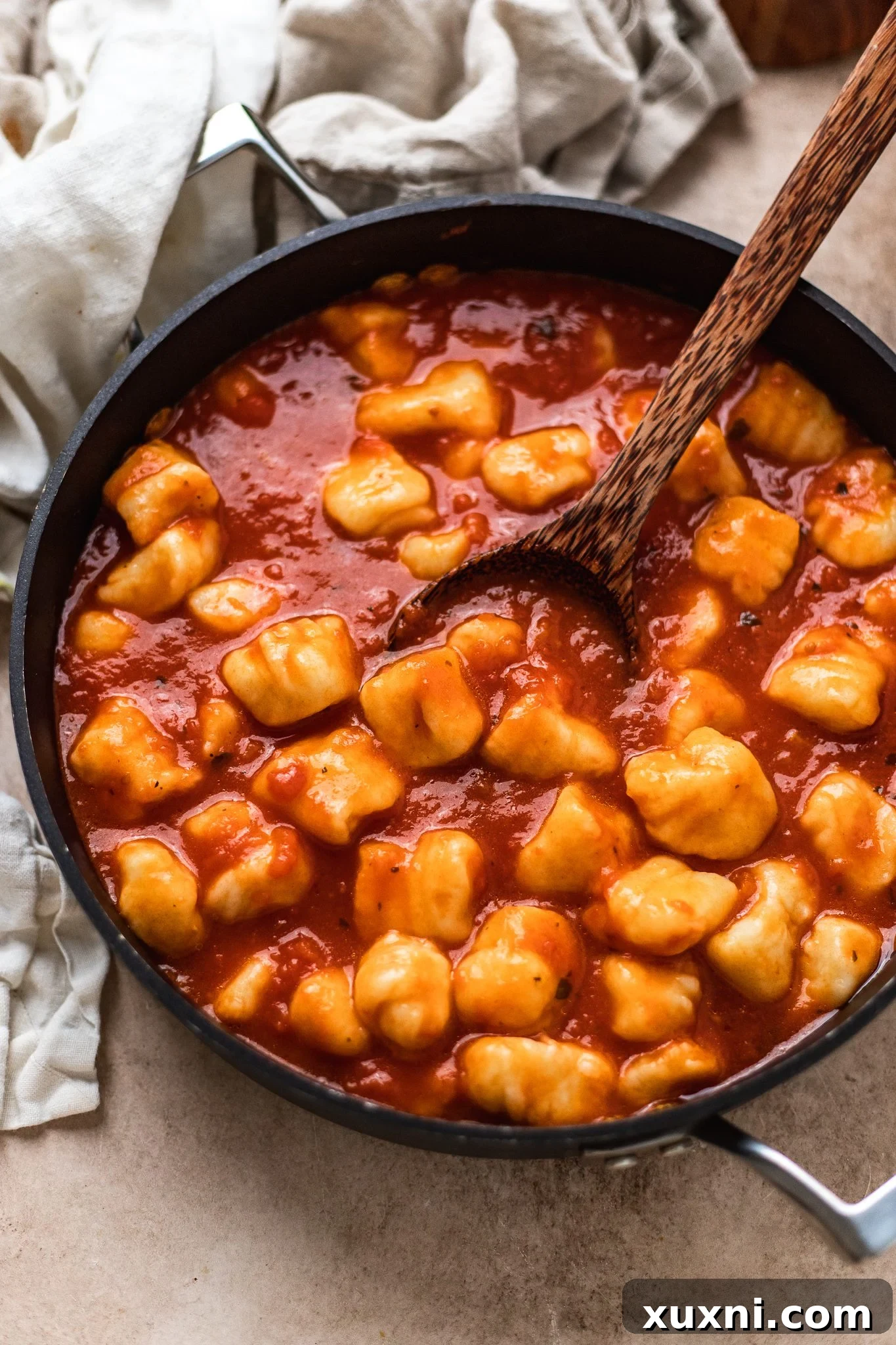 cooked gnocchi
