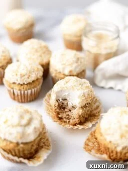 BEST Vegan Coconut Cupcakes (Gluten Free!)