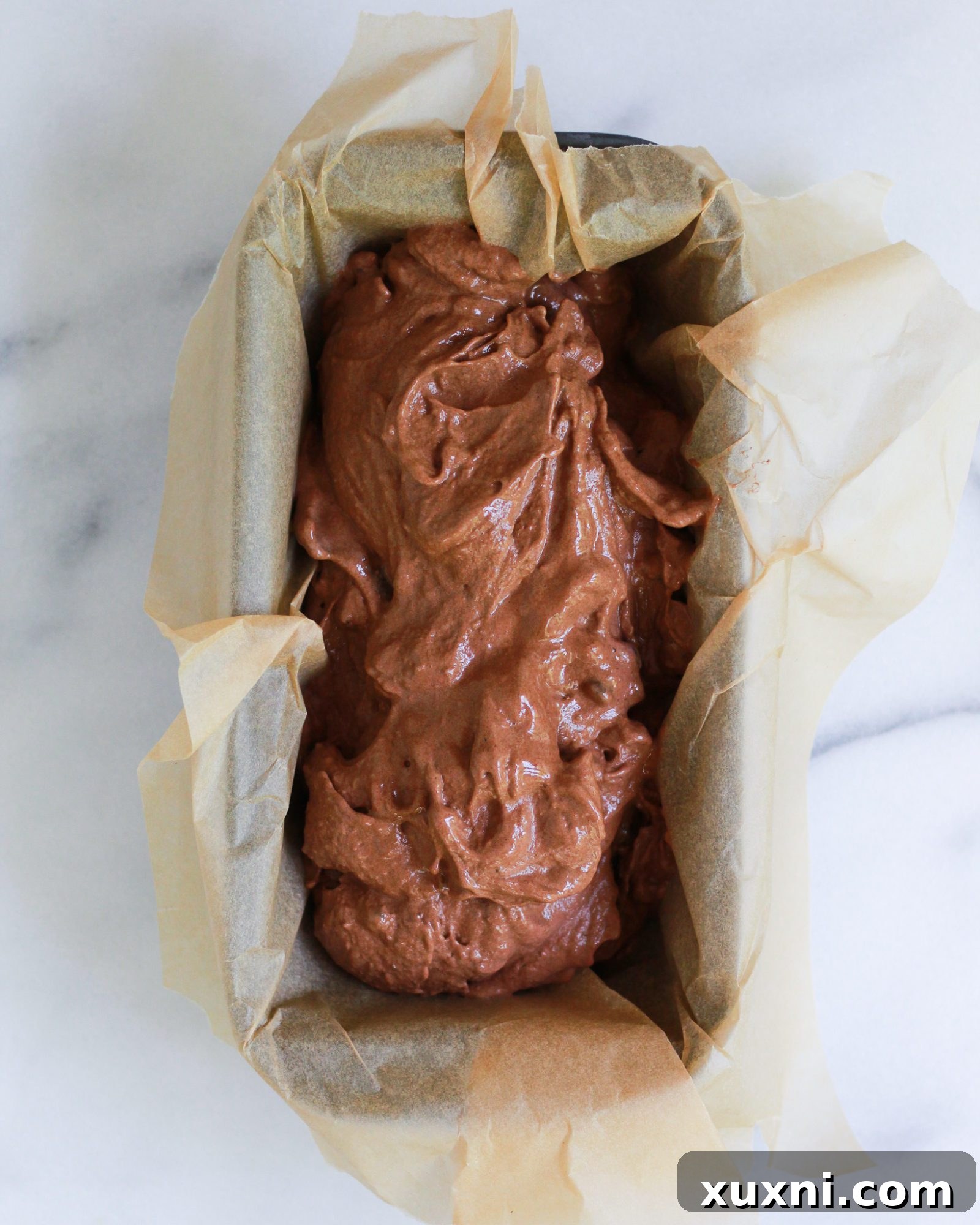 chocolate nice cream before freezer