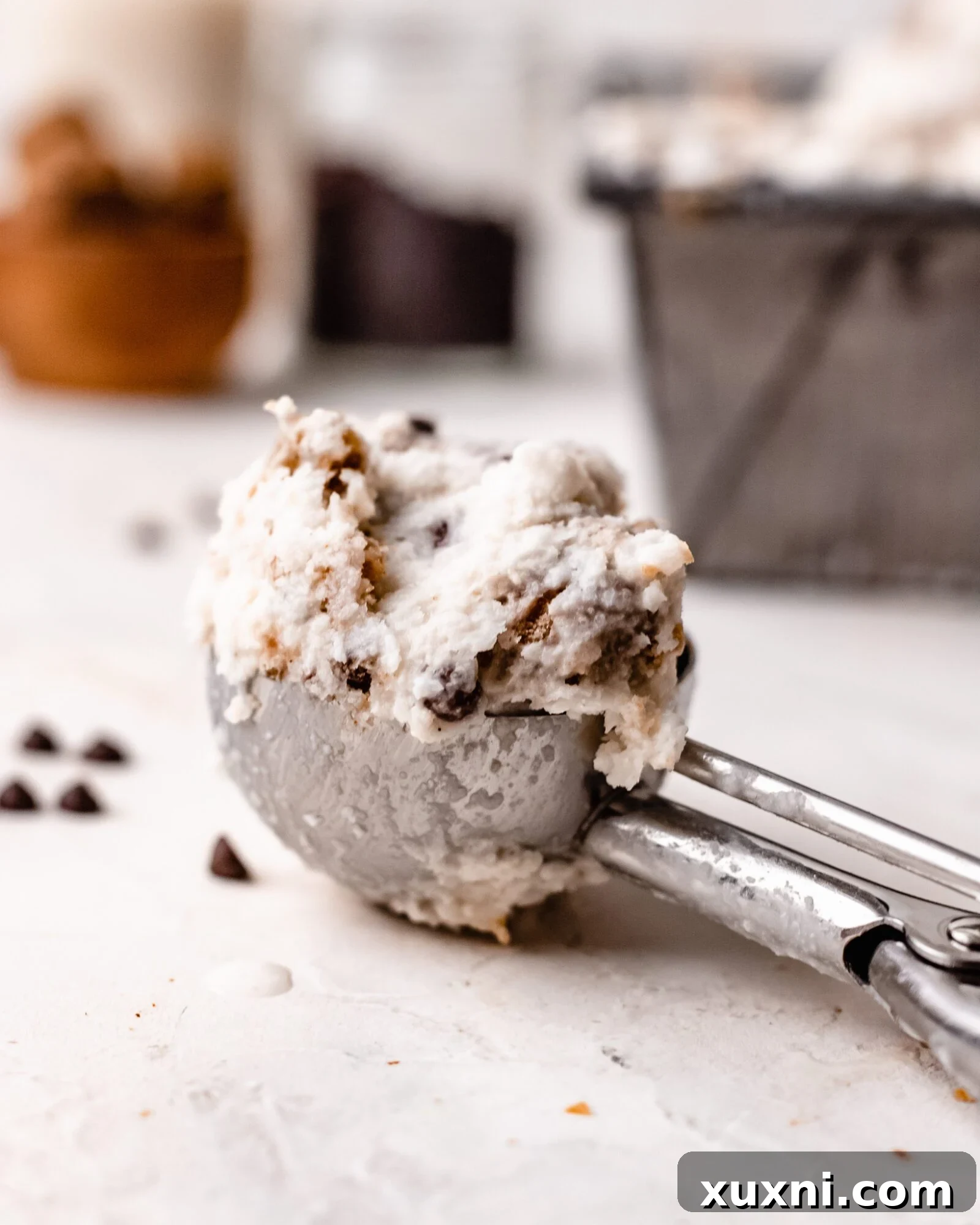cookie dough ice cream scoop