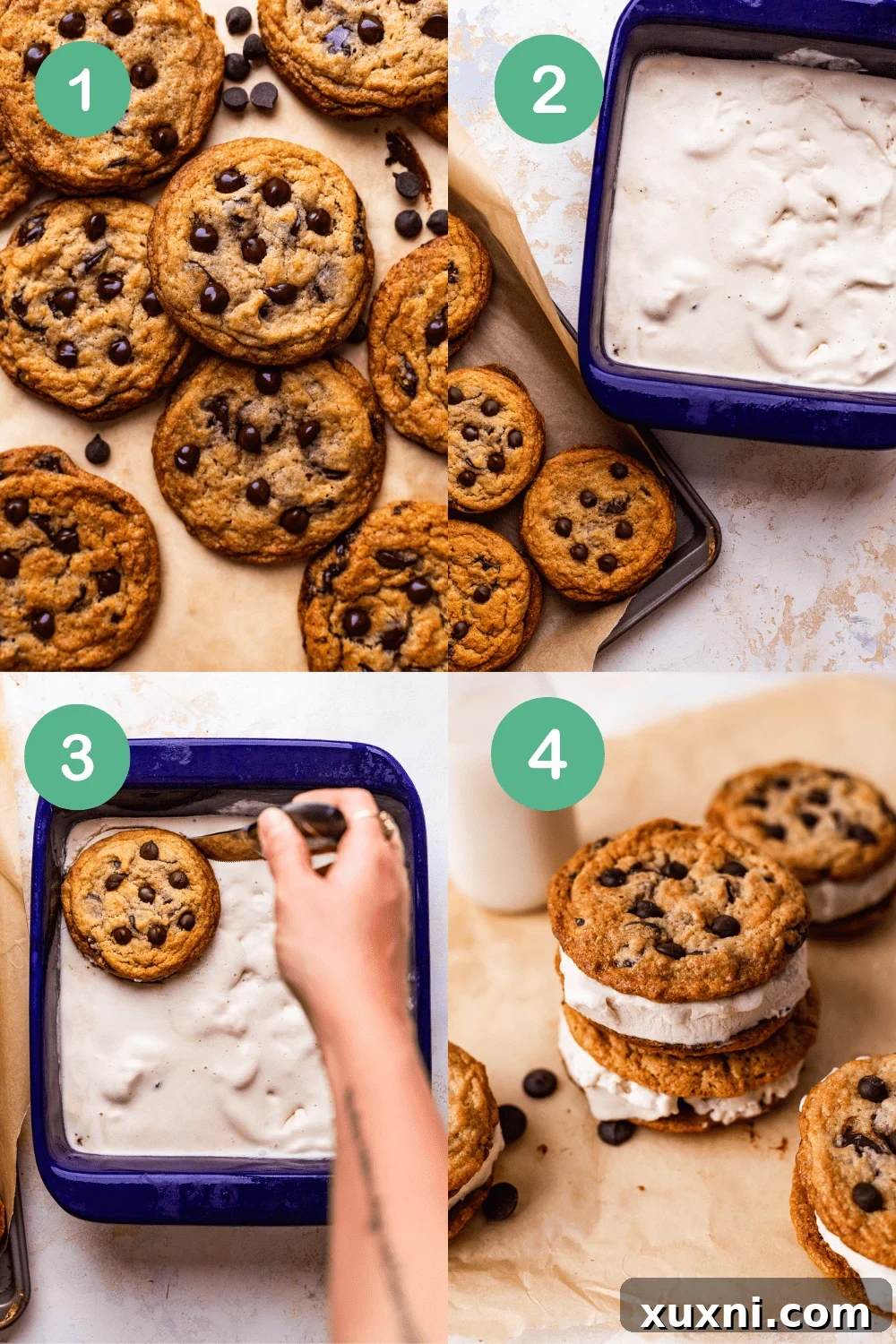 Indulgent Homemade Vegan Chipwich 9 Homemade Vegan Ice Cream Sandwiches (Gluten Free!)