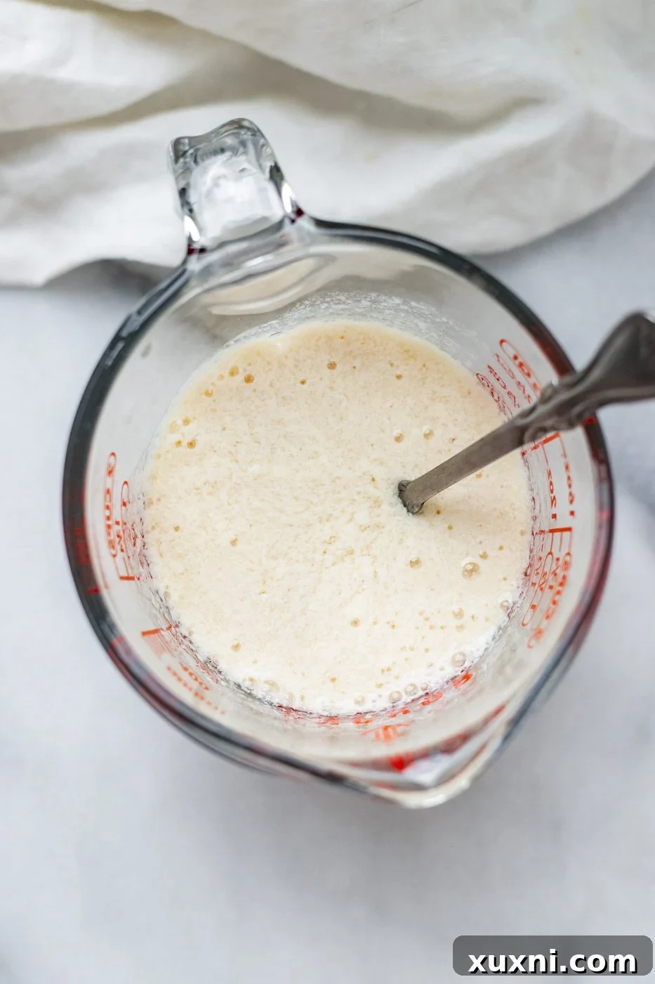 mixed vegan buttermilk