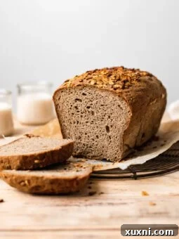 Gluten-Free Bread Loaf Sliced