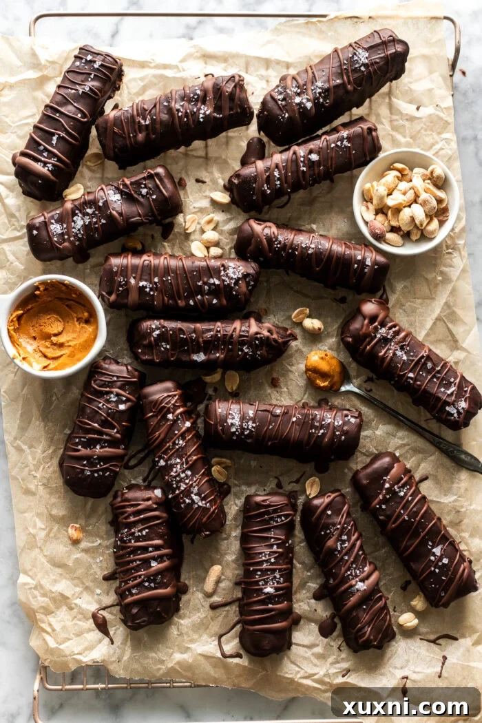 coated chocolate snickers bars