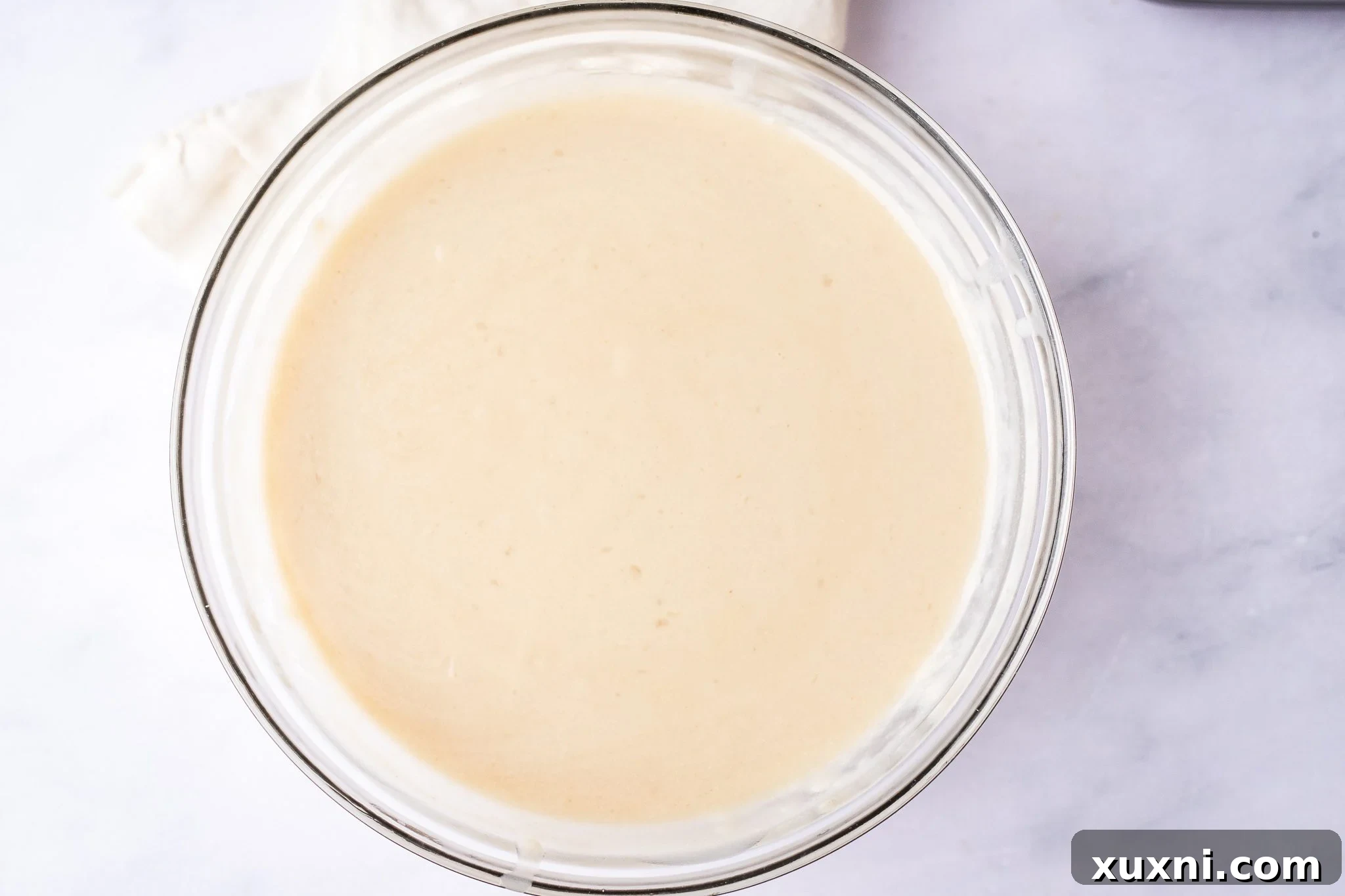 Vegan vanilla custard base