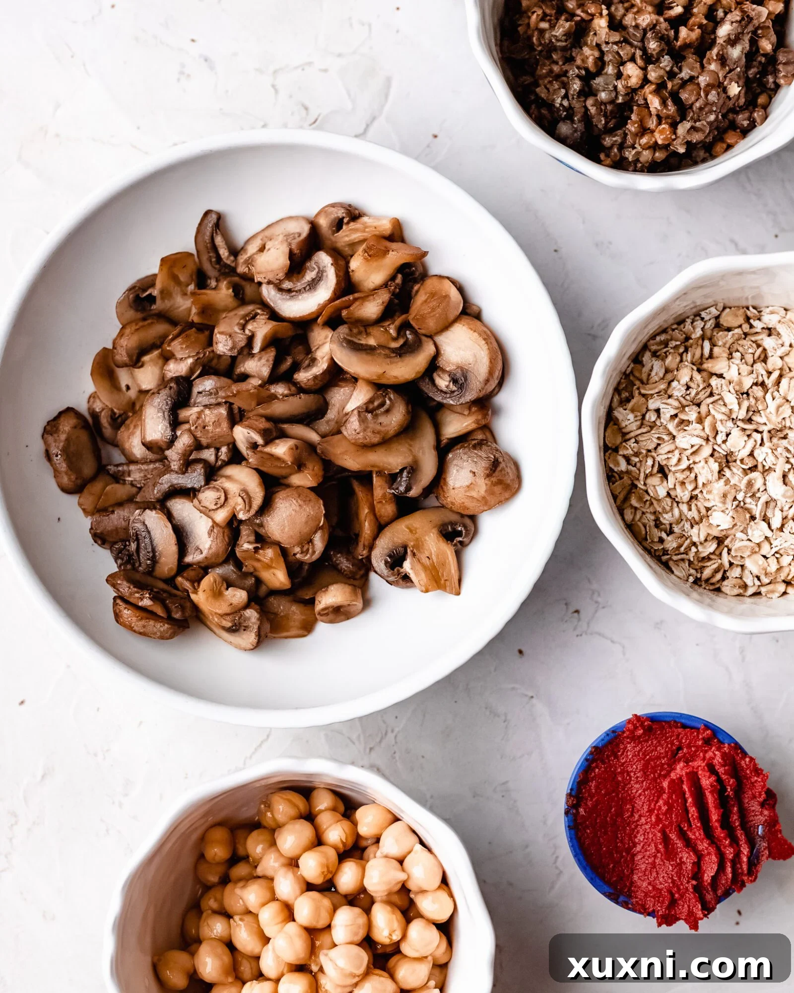 vegan veggie burger ingredients 
