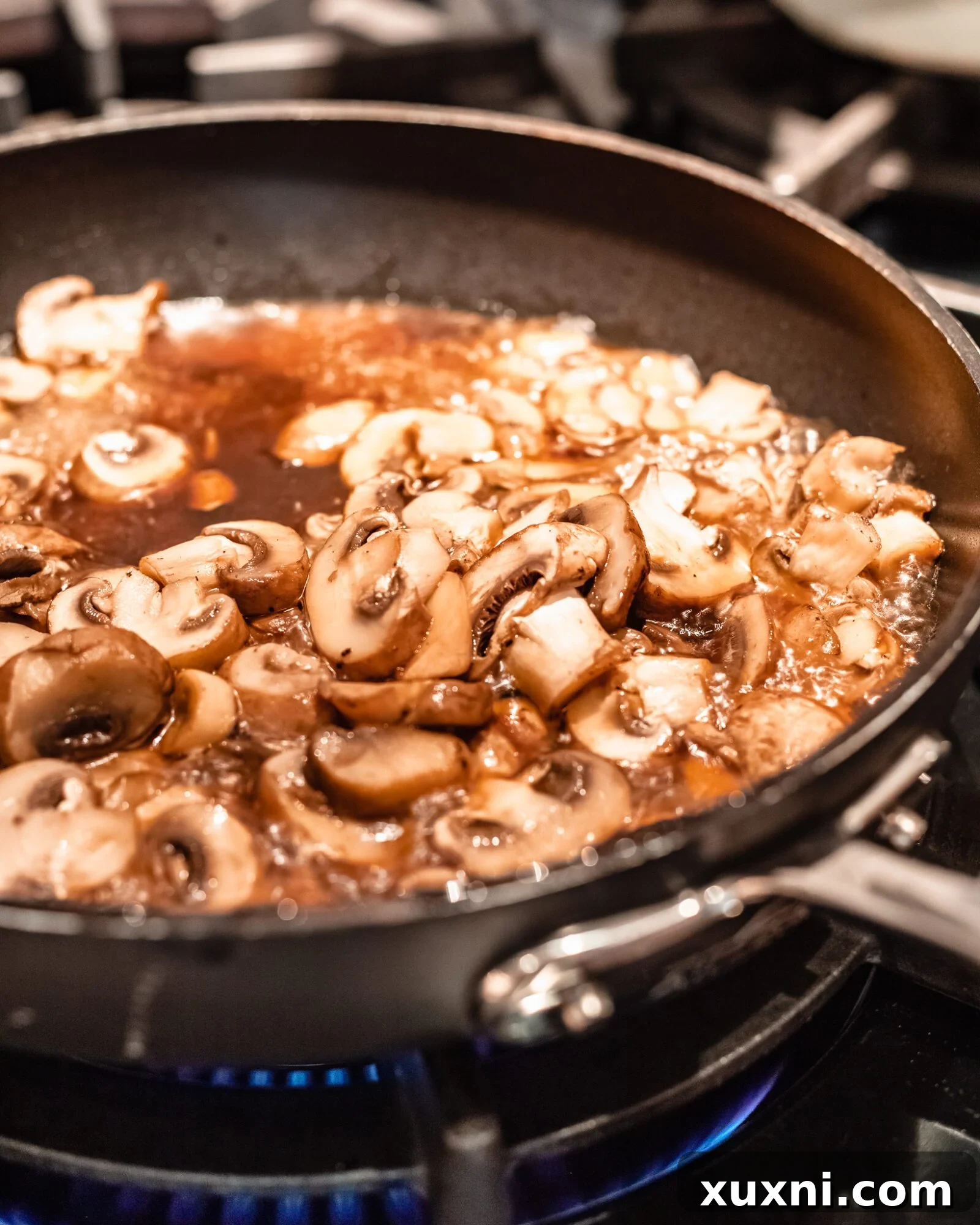 cooked mushrooms